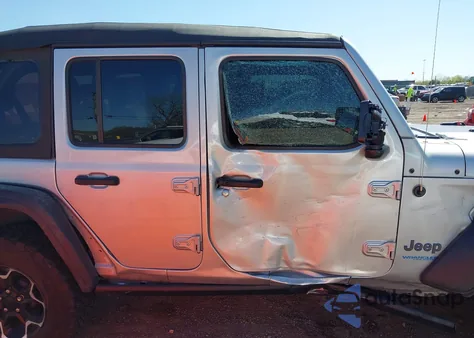 2022 Jeep Wrangler 4Xe Unlimited Rubicon 4X4 from USA, damaged, VIN 1C4JJXR65NW198063